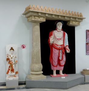 Buddhistická expozice v muzeu